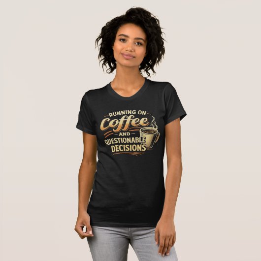 1nkFury - Running on Coffee T-Shirt (Vorne ganz)