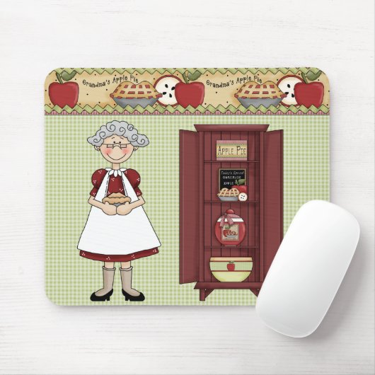 #1Oma's Apple Pie Mousepad (Mit Mouse)