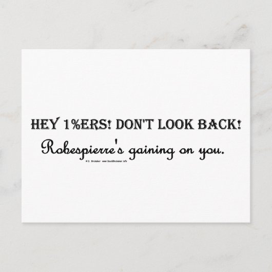 1PctRobespierre Postkarte (Vorderseite)