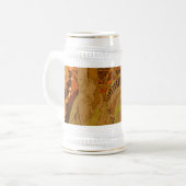 1PEACE "goldenDREAMS " Bierglas (Vorderseite Links)