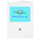 1RAINBOW MERRY CHRISTMAS TREIBKARTE (Hinten)