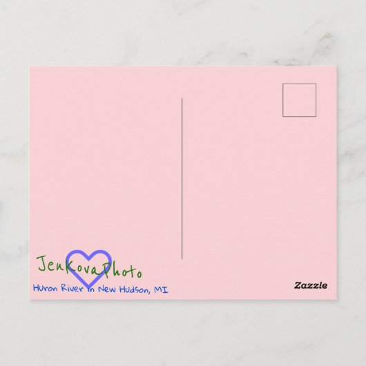 1RAINBOW RIVER POSTCARD POSTKARTE (Rückseite)