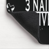 1SACRIFICE + 3 NÄGEL = 4GIVEN CHRISTLICHER JESUS MOUSEPAD (Ecke)