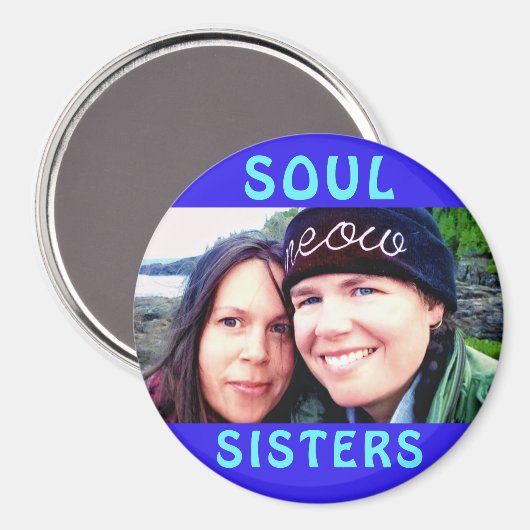 1SOUL SISTERS MAGNET (Vorderseite/Rückseite)