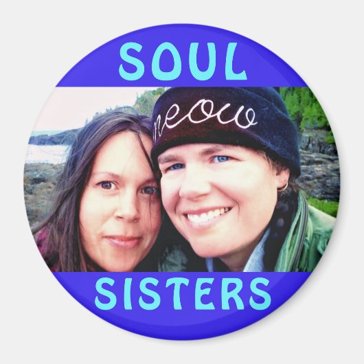 1SOUL SISTERS MAGNET (Vorne)