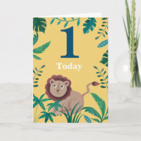 1sr Birthday Little Jungl Lion