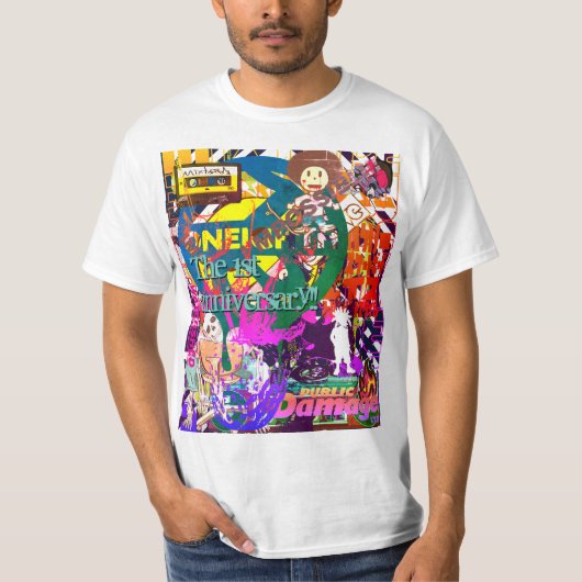 1st anniversary!! ONEIGHTH Tokyo Original  T-Shirt (Vorderseite)