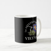 1St Aviation Brigade Vietnam Veteran The Golden Ha Kaffeetasse (VorderseiteRechts)