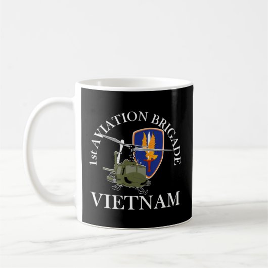 1St Aviation Brigade Vietnam Veteran The Golden Ha Kaffeetasse (Links)