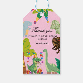 1st Birthday Dinosaur Minimal baby boy Geschenkanhänger