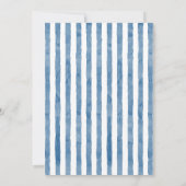 1st Birthday Invitation, Silly Goose Birthday  Einladung (Rückseite)