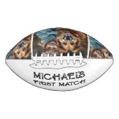 1st Birthday Keepsake Photograph Football (Vorderseite)