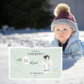1st Birthday Winter Wonderland Birthday Welcome Banner