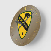 1st Brigade Combat Team, 1st Cavalry Division Runde Wanduhr (Winkel)