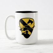 1st Cavalry Division / AIR CAV Zweifarbige Tasse (Links)