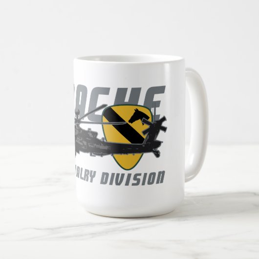 1st Cavalry Division | Attack Helicopter Kaffeetasse (VorderseiteRechts)
