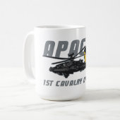 1st Cavalry Division | Attack Helicopter Kaffeetasse (Vorderseite Links)