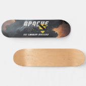 1st Cavalry Division | Attack Helicopter Skateboard (Horizontal)