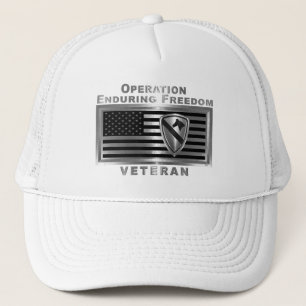 1st Cavalry Division Operation Enduring Freedom Tr Truckerkappe