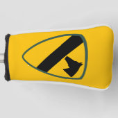 1st Cavalry Division Patch United States Golf Headcover (Vorderseite)