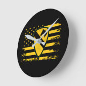 1st Cavalry Division Runde Wanduhr (Winkel)