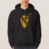 1st Cavalry Division Veteran Tribute Black Hoodie (Vorderseite)