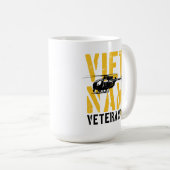1st Cavalry Division Vietnam Veteran Kaffeetasse (VorderseiteRechts)