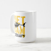 1st Cavalry Division Vietnam Veteran Kaffeetasse (Vorderseite Links)