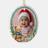 1st Christmas 2 sided Forever Our Gift Keepsake Keramik Ornament (Rechts)