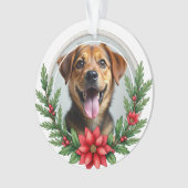 1st Christmas 2-sided Home for the Holidays Ornament (Vorderseite)