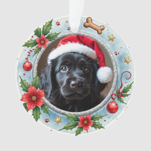 1st Christmas 2-sided Pawfect Beginnings Ornament (Vorderseite)