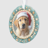 1st Christmas 2-sided Pawfect First Christmas Ornament (Vorderseite)