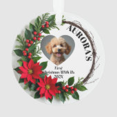 1st Christmas 2-sided Pawfectly Merry Ornament (Rückseite)