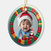 1st Christmas 2 sided, Santa’s Sweetheart Keramik Ornament (Links)