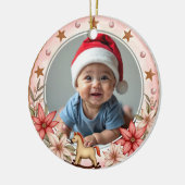 1st Christmas 2 sided, Toy Box Treasures Keramik Ornament (Links)