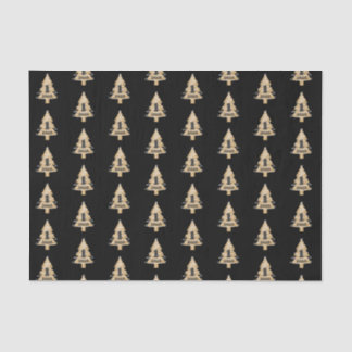 1st Christmas Black Seidenpapier