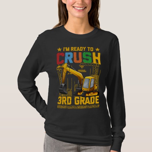 1st Day of 3rd Grade Back to School Furture Class  T-Shirt (Vorderseite)