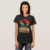 1st Day Of Kindergarten I m Ready To Crush Dinosau T-Shirt (Vorne ganz)