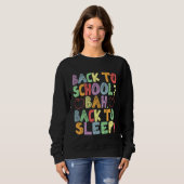 1st Day School Student Back To School Sweatshirt (Vorne ganz)