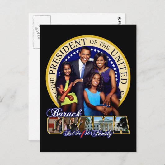 1st Family Postkarte (Vorne/Hinten)