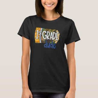 1st Grade Dude  Back To School For Kids Boys T-Shirt