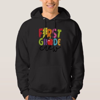1st Grade  Girls Kids Back To School  1 Hoodie