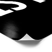 1st Grade Is Magical Unicorn First Grader Student Poster (Ecke)