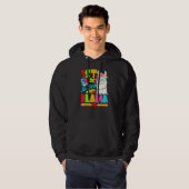 1st Grade No Prob Llama First Day Back To School 2 Hoodie (Vorne ganz)