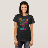 1st Grade Squad Appreciation Week Back to School H T-Shirt (Vorne ganz)