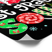 1st Grade Squad Gnome Teacher Christmas Ne Buffalo Poster (Ecke)