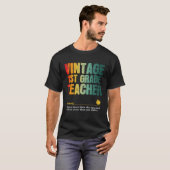 1st Grade Teacher Appreciation Week Back to School T-Shirt (Vorne ganz)