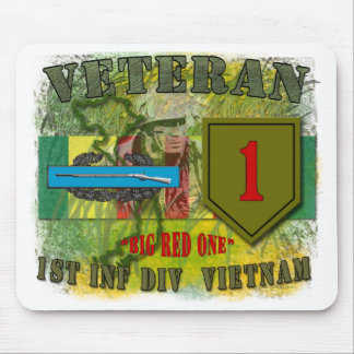 1st Inf Div-Vietnam Mousepad