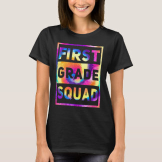 1st Klasse Squad Zurück zur Schule Lehrer Schüler  T-Shirt