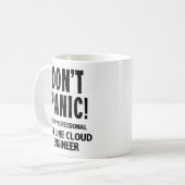1st Line Cloud Engineer Funny Coffee Tasse Geschen (Vorderseite Links)